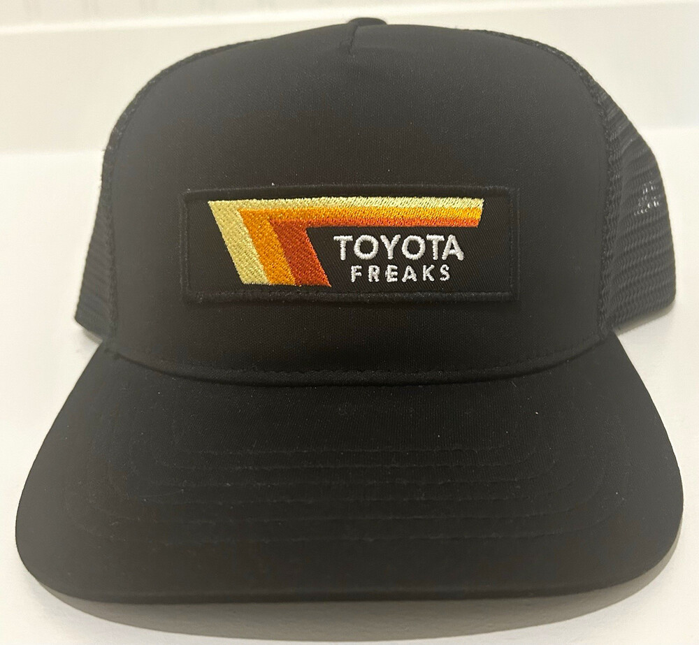 Toyota Toyota Freaks Black Mesh Back Adjustable Trucker Hat One Size